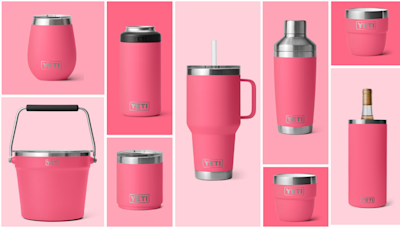 Yeti just dropped new Ramblers & more in the prettiest pink colour for summer — we predict it will sell out