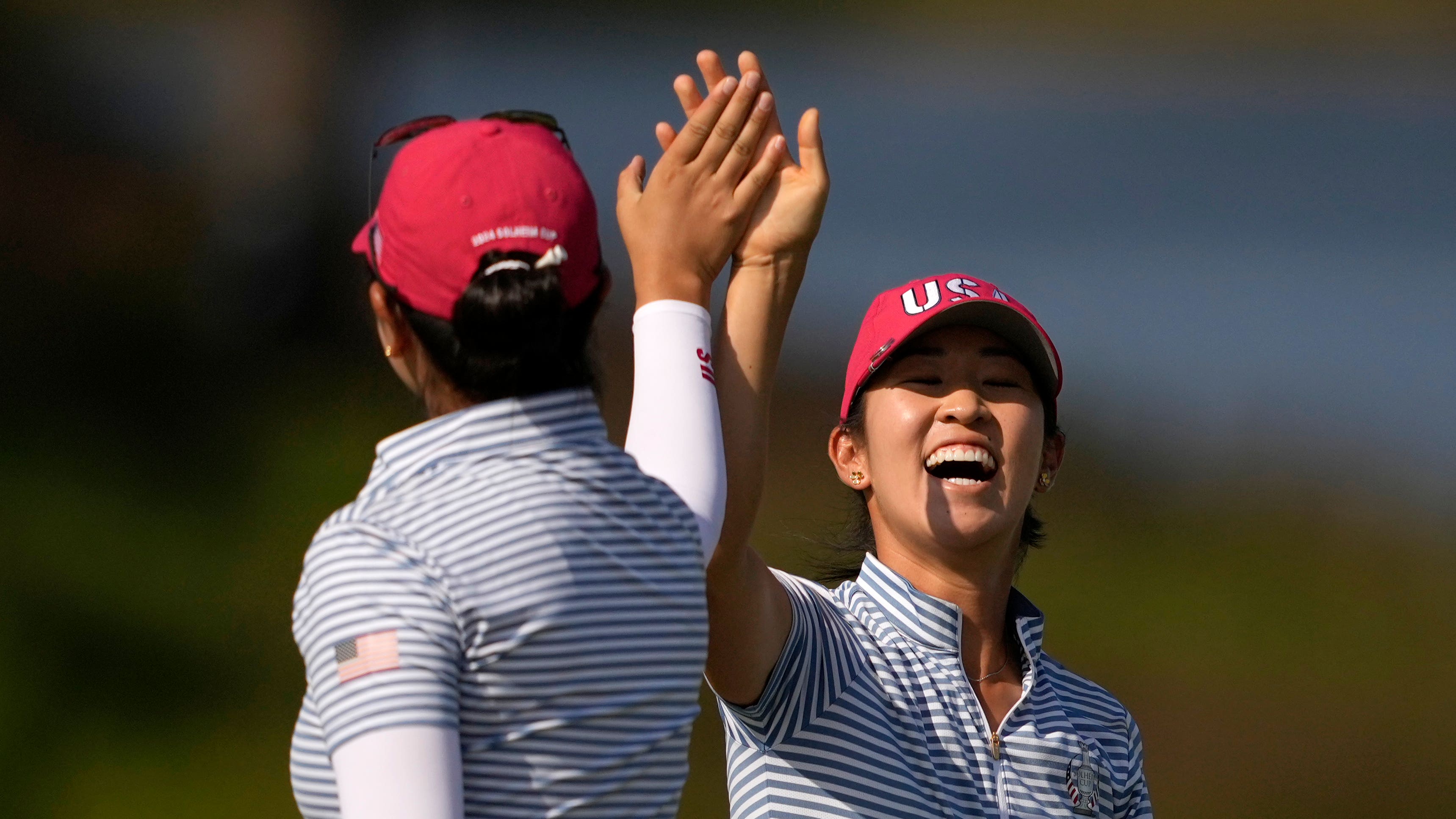 Europe need huge comeback in singles to retain Solheim Cup