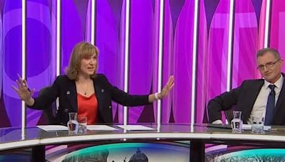 Senior Welsh Tory loses it in 'complete meltdown' on BBC Question Time and is told off by Fiona Bruce