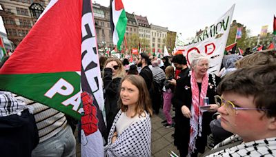 Greta Thunberg Detained at Eurovision Protest