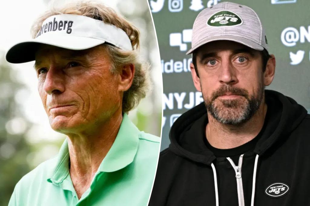 Bernhard Langer, who talked to Aaron Rodgers, returns to golf three months after Achilles tear