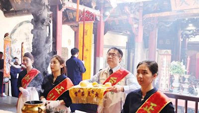 祀典大天后宮秋祭釋奠大典 黃偉哲祈求國泰民安風調雨順 | 蕃新聞