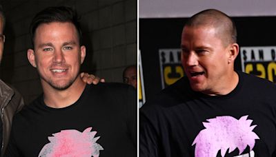 Channing Tatum Rewears Faded Gambit T-Shirt at San Diego Comic-Con Shouting Out Aborted X-Men Project