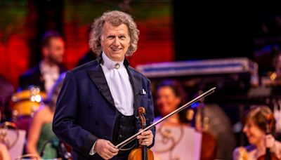 André Rieu dreams of performing in front of the Pyramids in Egypt