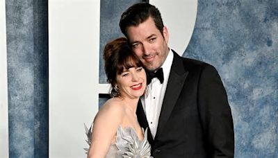 Jonathan Scott became a 'blubbering mess' after popping the question to Zooey Deschanel during a trip to Scotland