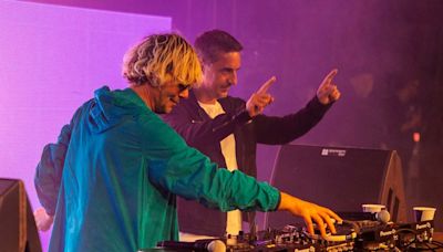 Gary Neville hits the decks with Manchester music legend for debut DJ set at Kendal Calling festival