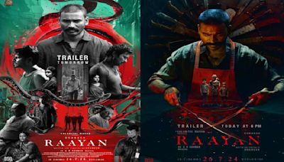 Raayan Trailer Release Time: Dhanush Multi-starrer Directorial Glimpse Releasing Today; Poster & Details HERE