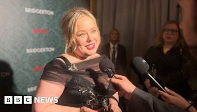 Nicola Coughlan: Bridgerton and Derry Girls star on Dublin red carpet