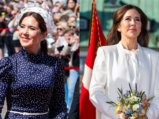 Queen Mary of Denmark Embraces Nautical Inspiration With Two Looks for Early Summer Holiday