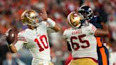 49ers offense with Garoppolo falls flat in loss to Broncos