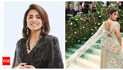 Neetu Kapoor is all praise for 'Babu' Alia Bhatt’s Met Gala look and calls her ‘Fabulous’ | Hindi Movie News - Times of India