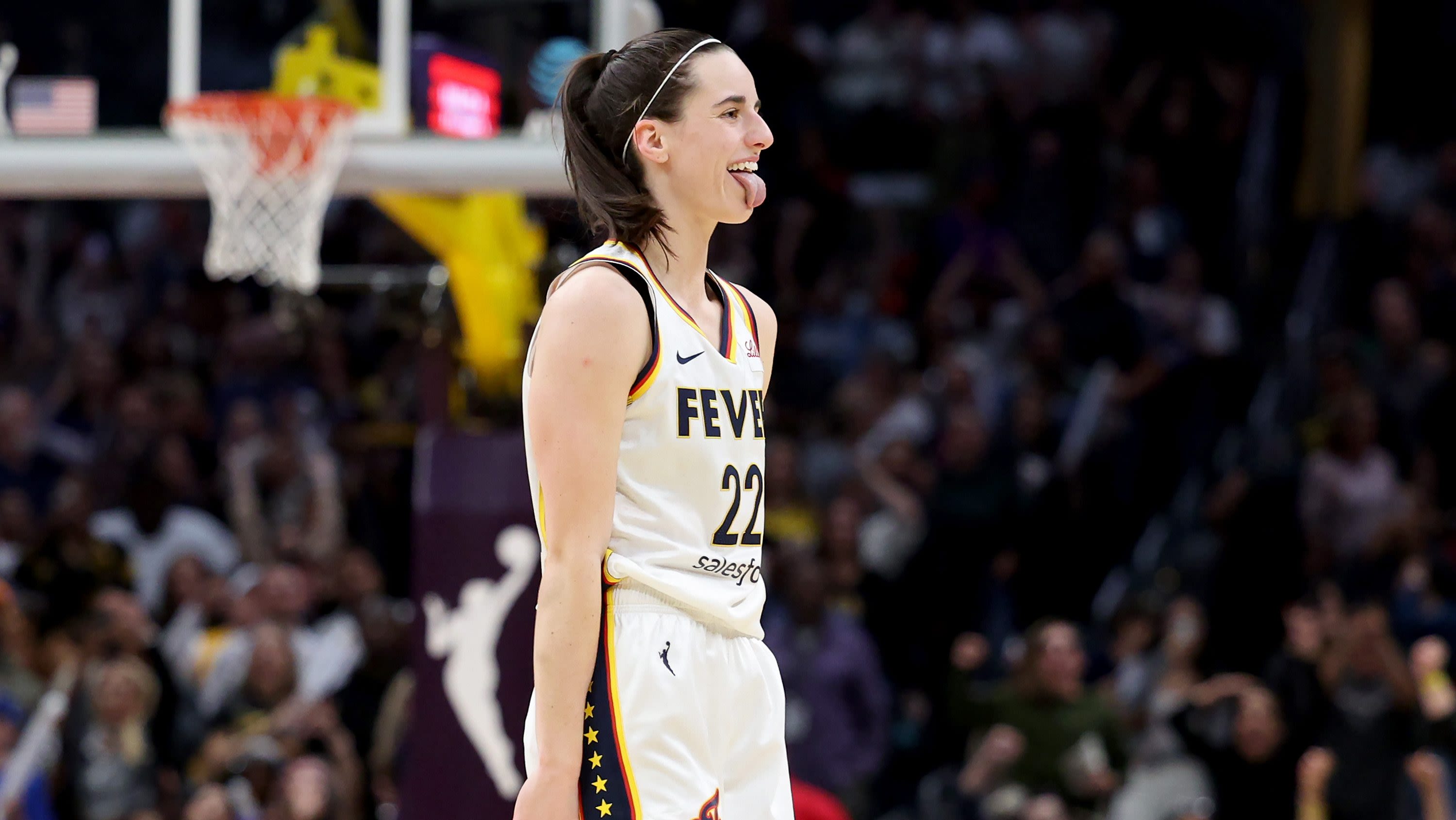 Caitlin Clark Reacts to First-Career WNBA Win