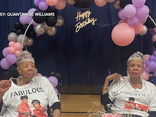 Twin sisters celebrate their 100th birthdays: ‘Life is very precious’