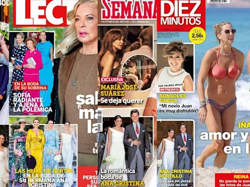 Las revistas del corazón esta semana: la romántica espacada de Iñaki Urdangarin y Ainhoa Armentia a Formentera