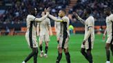 Mbappe nets twice in win over Lorient but PSG’s title party delayed by Monaco victory