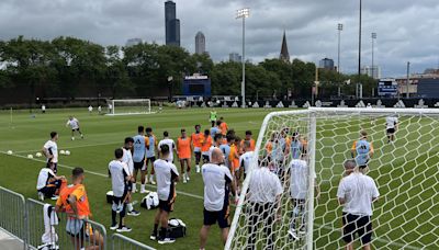 El Madrid realiza su primer entrenamiento en Chicago a la espera de Vinícius y Rodrygo