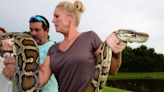 'My office is the Everglades': Florida woman gave up real estate job to hunt Burmese pythons