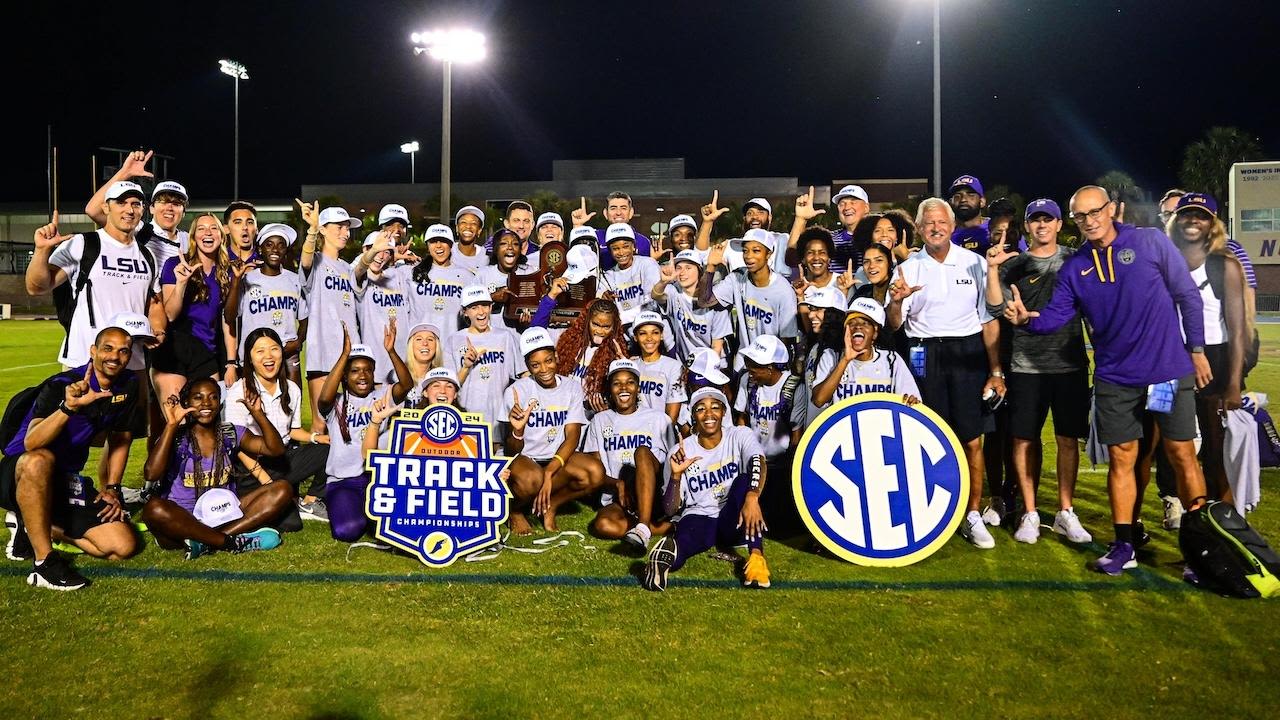 Arkansas men, LSU women win 2024 SEC Outdoor Track and Field Championships