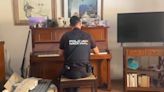 Spanish police officer serenades elderly robbery victim with piano performance"