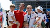 It was a day for mothers as Helen Glover wins silver an hour after Hodgkins-Byrne