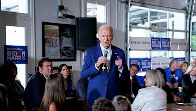 'I'm not going anywhere,' Biden says as campaign struggles