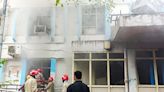 Delhi: Fire breaks out in Safdarjung Hospital's old emergency building, nurse rescued from third floor