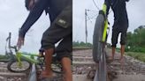 Placing Bicycles To Gas Cylinders On Train Tracks: YouTuber Gulzar Sheikh Arrested!