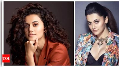 Tapsee Pannu speaks about her career: I did everything on my own merit, so my success is not a fluke | - Times of India