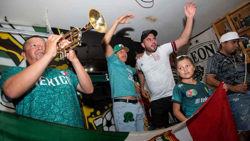 Local fans getting ready to cheer Mexico vs. Brazil in College Station and Copa America