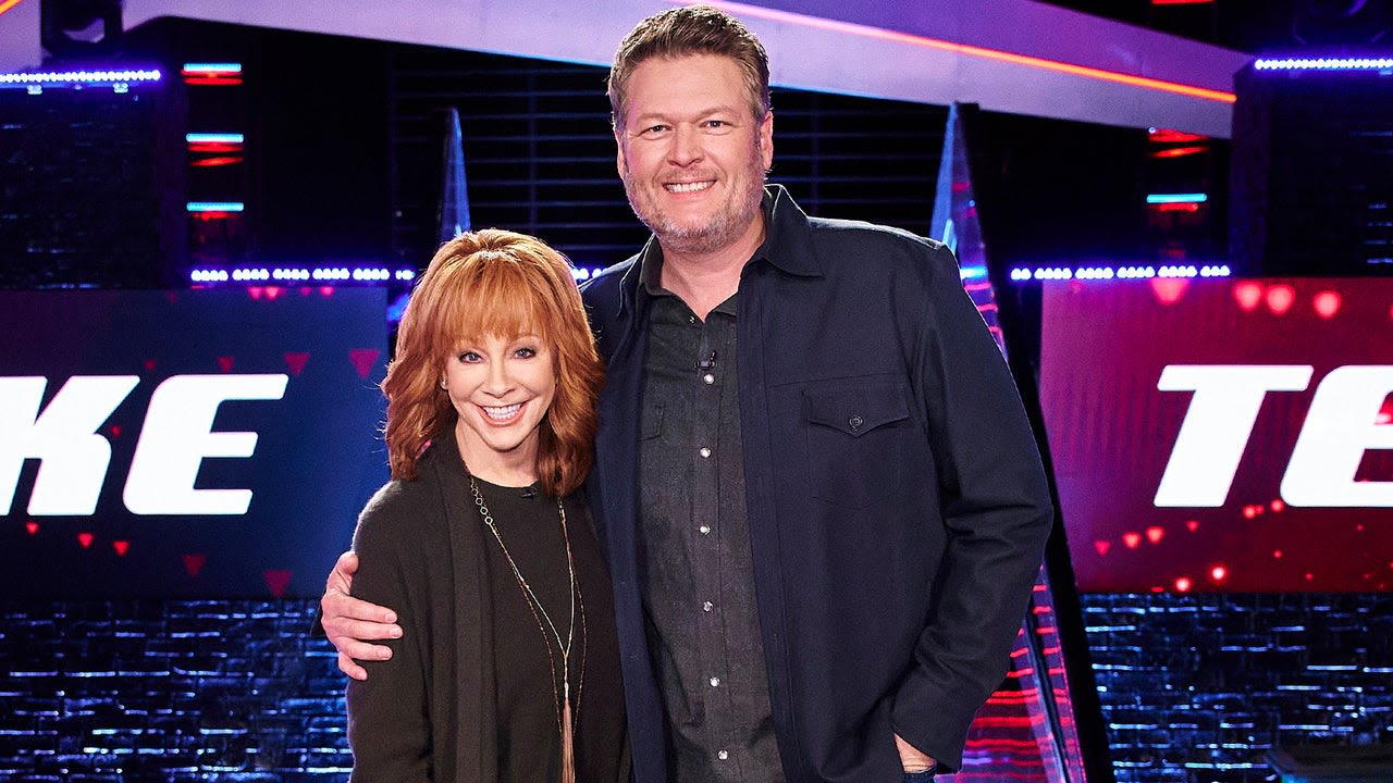Reba McEntire Reacts to a Possible Blake Shelton Cameo on New Sitcom 'Happy's Place' (Exclusive)