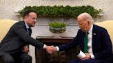 Watch as Biden and Ireland’s Varadkar attend St Patrick’s Day luncheon at US Capitol