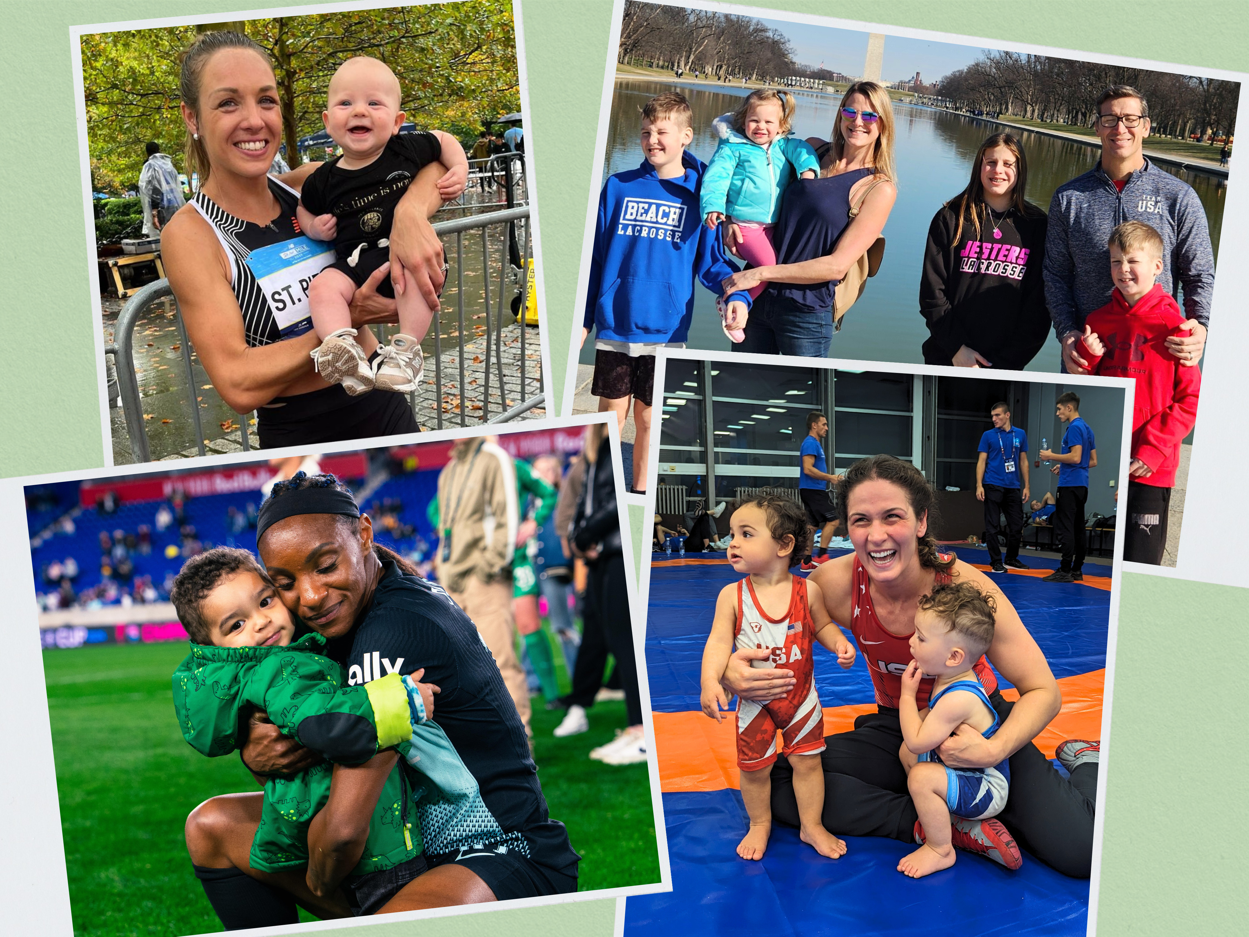 How 4 Pro Athletes Balance Parenthood With Big Olympic and Paralympic Dreams