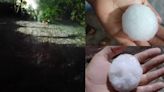 ¡Impactante! Cae granizo del tamaño de una pelota en Cerritos, SLP