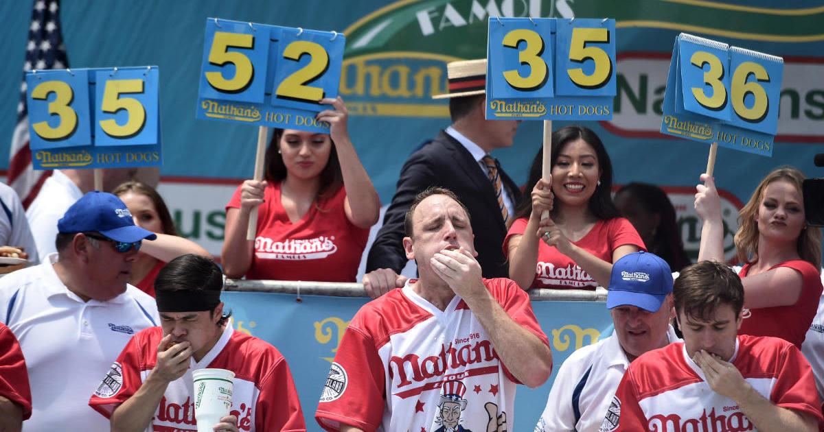 How to watch the 2024 Nathan's Hot Dog Eating Contest today