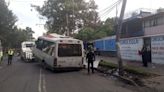 16 personas resultaron lesionadas tras siniestro de microbús en Iztapalapa