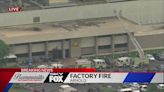 Firefighters at Anheuser Busch canning plant in Arnold