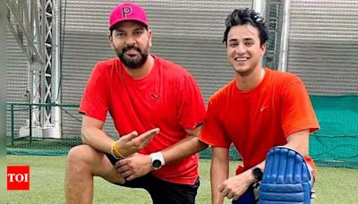 'Mai Yuvi paaji ke tarah...': Abhishek Sharma's father shares impact of Yuvraj Singh on youngster's career | Cricket News - Times of India