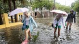 Slow-moving Tropical Storm Debby bringing torrential rains and flooding to southeastern US