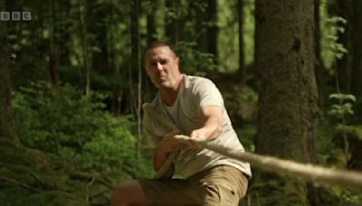 Former Top Gear duo Paddy and Chris tackle 'profoundly unpleasant' forest workout