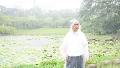 今會勘滯洪池 高市立委李昆澤：中午過後風雨會更強