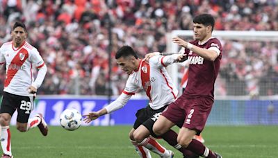 River - Lanús, en vivo por la Liga Profesional: el Millonario estrena sus refuerzos en el Monumental