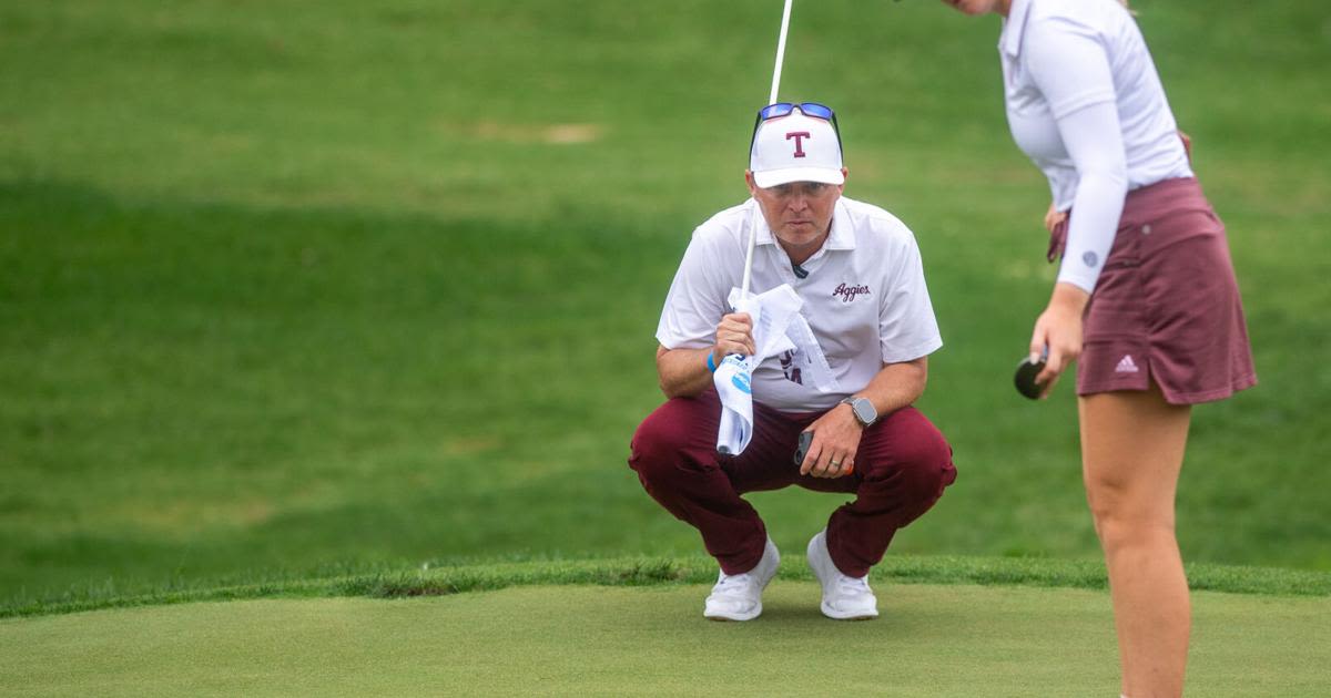 Texas A&M women's golf sits third after opening round of Bryan Regional