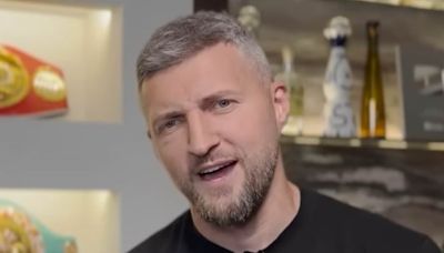 Carl Froch reveals brutal voice note Anthony Joshua sent him