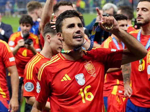 Rodri charged by UEFA after Gibraltar chant during Spain’s Euro 2024 celebration | ITV News