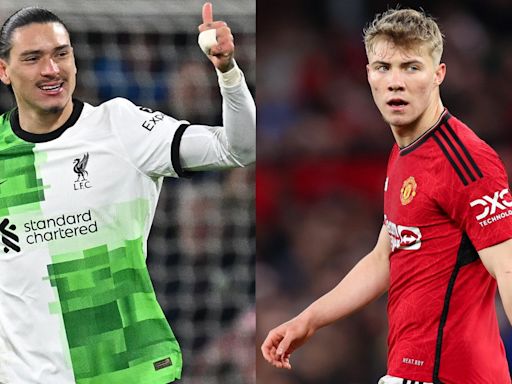 Man Utd legend admits he'd 'choose Darwin Nunez over Rasmus Hojlund any day of the week' as Liverpool star told he is missing just one thing to become best striker in...