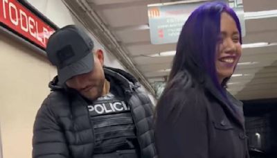 ¿Quiénes grabaron el video con Mujer Luna Bella en el Metro? Actor es policía activo de CDMX