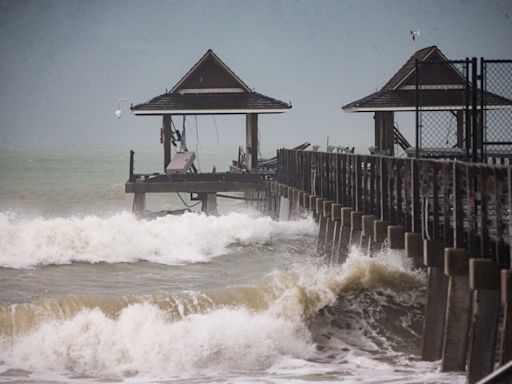 How did Tropical Storm Debby affect Naples, Fort Myers, Southwest Florida area?