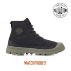 PALLADIUM PAMPA RCYCL LITE+WP+ ZIP再生科技輕量拉鍊橘標防水靴-中性-黑/墨綠