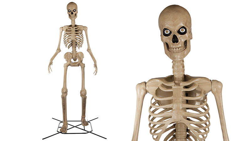 Home Depot unveils ‘improved’ giant Halloween skeleton that went viral