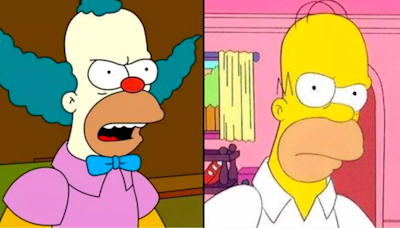 Major Simpsons plot twist that never aired explains why Homer and Krusty look so similar